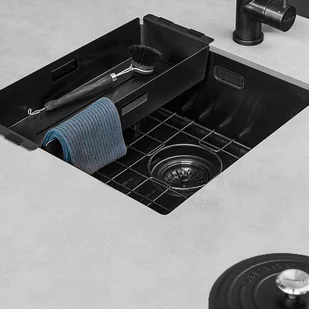 Reginox MIAMI 50x40 GUN METAL R30721 - Zlewozmywaki - miniaturka - grafika 3