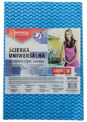 Ściereczki, gąbki, czyściki - OFFICE PRODUCTS Ścierka uniwersalna OFFICE PRODUCTS wiskoza 70% gr 40g/mkg 32x50 cm 5 szt niebieska - miniaturka - grafika 1