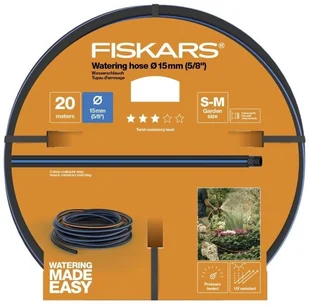 Fiskars Wąż ogrodowy 15mm (5/8") 20m Fiskars 1027096 1027096 - Węże ogrodowe i zraszacze - miniaturka - grafika 3