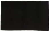 Maty antypoślizgowe - 5five Simple Smart Dywanik łazienkowy TAPIS UNI 50x80 cm kolor czarny B00FLUZ9R8 - miniaturka - grafika 1