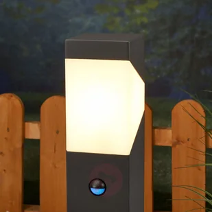 Lampenwelt LED Lampa na cokół Kiran z czujnikiem ruchu - Lampy ogrodowe - miniaturka - grafika 3