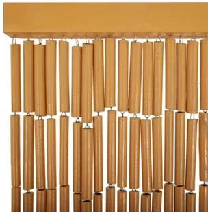 vidaXL Zasłona na drzwi, bambus, 90 x 200 cm vidaXL - Akcesoria do okien - miniaturka - grafika 4