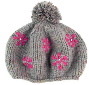 Art of Polo Czapka w śnieżynki-gwiazdeczki - Czapki damskie - miniaturka - grafika 2