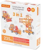 Klocki - Wader Polesie Klocki 235el Wynalazca P pudełko - miniaturka - grafika 1