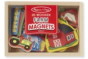 Zabawki kreatywne - Melissa&Doug Magnesy na lodówkę Farma 20szt. 19279 - miniaturka - grafika 1