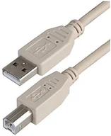 Kable USB - Pro Signal Pro Signal PSG91427 kabel USB 2.0 A męski do B, 5 m, szary PSG91427 - miniaturka - grafika 1