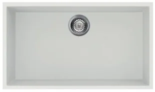 Elleci Quadra 130 (podwieszany) K96 Biały LKQ13096BSO - Zlewozmywaki - miniaturka - grafika 2