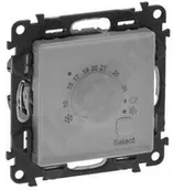 Regulatory i termostaty - Legrand Termostat pokojowy Valena Life 752333 aluminium - miniaturka - grafika 1