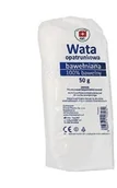 Waciki, płatki i patyczki kosmetyczne - WATA SILESIAN PHARMA SP ZOO opatrunkowa bawełniana 100% 50 g Apteczka ABC - miniaturka - grafika 1