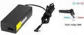 Zasilacze do laptopów - HP Zasilacz do laptopa 19,5V/4,62A 4,5x3 - miniaturka - grafika 1