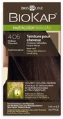 Farby do włosów i szampony koloryzujące - Biokap NUTRICOLOR DELICATO farba do włosów w kolorze 4.05 czekoladowy 140 ml - miniaturka - grafika 1