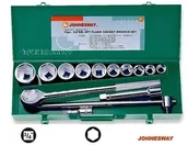 Klucze i nasadki - Jonnesway Zestaw kluczy 6-kątne, 3/4", 22-50 mm, 14 sztuk - miniaturka - grafika 1