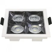 Oprawy, klosze i abażury - Downlight v-tac Oprawa V-TAC SAMSUNG CHIP 16W UGR19 CRI90+ 12st VT-2-16 2700K 1280lm - miniaturka - grafika 1