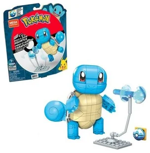 Mattel Klocki plastikowe Mega Construx Średni Pokemon Squirtle GYH00 GYH00 - Klocki - miniaturka - grafika 2