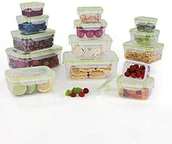 Pojemniki kuchenne - GOURMETmaxx Klick it pojemniki do przechowywania żywności, można używać w kuchence mikrofalowej, można zamrażać i myć w zmywarce (02824) - miniaturka - grafika 1