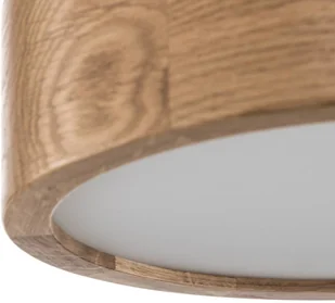 Euluna Lampa sufitowa Kerio,  27 cm, dąb ciemny - Lampy sufitowe - miniaturka - grafika 4