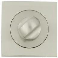 Klamki - Ambition Szyld drzwiowy  QR WC nikiel szczotkowany - miniaturka - grafika 1