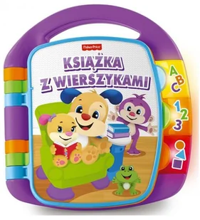 Fisher Price Fisher Price Książka z wierszykami 887961621754 - Zabawki interaktywne dla dzieci - miniaturka - grafika 6
