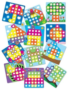 Smily Play Play Układanka Guziczkowa 45el. SP82925 - Układanki dla dzieci - miniaturka - grafika 3