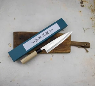 Tojiro Shirogami Nóż Miroshi Deba 21cm F-917 - Noże kuchenne - miniaturka - grafika 4