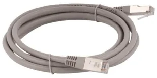 ALANTEC Patchcord FTP KKF5SZA0.5 RJ45 RJ45 kat.5e 0,5m szary ) KKF5SZA0.5 - Kable miedziane - miniaturka - grafika 2