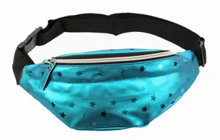 Cavaldi Saszetka Na Pas Biodrówka Nerka CAVALDI Materiał WB04B Wzór GWIAZDKI - Nerki - miniaturka - grafika 2