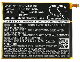 Cameron Sino Samsung Galaxy Tab E 9.6 XLTE EB-BT561ABA 5000mAh 19.00Wh Li-Polymer 3.8V - Akcesoria do tabletów i e-booków - miniaturka - grafika 3