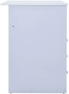 vidaXL Biurko dla dzieci z odchylanym blatem, białe vidaXL - Biurka dla dzieci - miniaturka - grafika 7