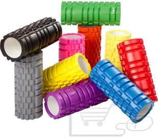 Movit Wałek do masażu 33 x 14 cm, pomarańczowy roller 20040521 - Akcesoria do masażu - miniaturka - grafika 3