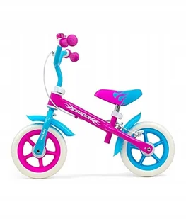 Milly Mally Rower biegowy Dragon z hamulcem Candy - Jeździki dla dzieci - miniaturka - grafika 2