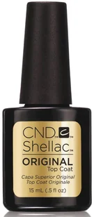 CND Shellac Top Coat 15ml do Lakier hybrydowego - Lakiery hybrydowe - miniaturka - grafika 2