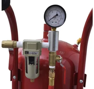 215 APTUT Piaskarka syfonowa mobilna 58dysz maska lejek wymiary zbiornika 12" ciśnienie pracy 4,1 do max 7,6 bara) 21577622 77622-uniw - Pozostałe narzędzia pneumatyczne - miniaturka - grafika 5