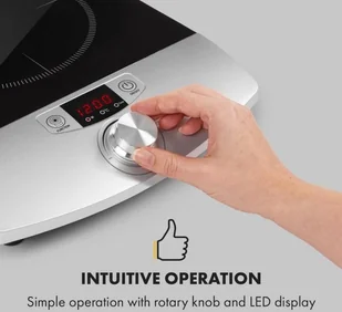 Płyta elektryczna Klarstein CP3-VariCook Single - Płyty elektryczne - miniaturka - grafika 3