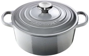 Le Creuset naczynie do pieczenia Signature 24 cm okrągły perłowoszary - Brytfanny - miniaturka - grafika 2