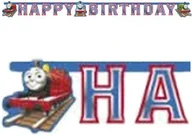 Urodziny dziecka - Amscan Girlanda "Happy Birthday - Tomek i Przyjaciele", 180 cm 552163 - miniaturka - grafika 1