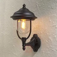 Lampy ścienne - Konstsmide PARMA lampa ścienna Czarny, 1-punktowy 7223-750 - miniaturka - grafika 1