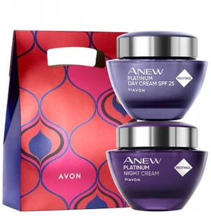 Avon Zestaw Anew Platinum Dzień+noc + Torebka - Zestawy kosmetyków damskich - miniaturka - grafika 5