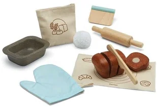 Plan Toys Zestaw do wypieku chleba domowego - Zabawki AGD - miniaturka - grafika 2