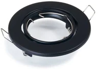 Oprawy, klosze i abażury - KOLORENO OPRAWA HALOGENOWA LED SITA SUFITOWA RUCHOMA OKRĄGŁA CZARNY MAT OS_SITA-CM - miniaturka - grafika 1