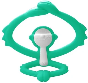 Mombella MIĘTOWA MAŁPKA silikonowy gryzak Mombella MO P8081-1 - Gryzaki dla dzieci - miniaturka - grafika 2