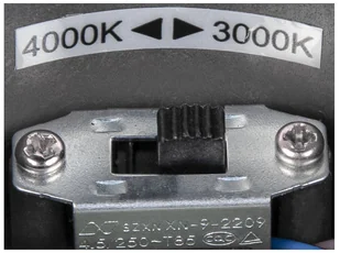 Spotline SLV OVALISK CL zewnętrzna oprawa sufitowa natynkowa LED kolor antracytowy przełącznik CCT 3000/4000 K 1004677 - Lampy ogrodowe - miniaturka - grafika 2