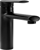 Baterie umywalkowe - Rea Bateria umywalkowa Buzz Black czarna niska B6920 - miniaturka - grafika 1