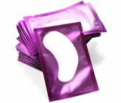 Sztuczne rzęsy i akcesoria - 100szt Płatki Pod Oczy Do Przedłużania Rzęs Fiolet - miniaturka - grafika 1