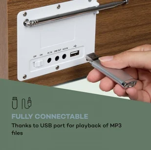 Auna Silver Star Mini Dąb - Radia - miniaturka - grafika 7