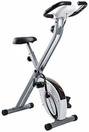 Rowery treningowe - Ultrasport Ultra Sport F-Bike składany rower treningowy z komputerem i czujnikami do pomiaru tętna, srebrny, OS 331100000279 - miniaturka - grafika 1