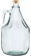 Domowy wyrób alkoholu - Browin Butelka szklana ze szklaną rączką i korkiem 3l, marki bdg3z - miniaturka - grafika 1