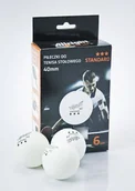 Tenis stołowy - Allright PIŁECZKI DO TENISA STOŁOWEGO 40MM 6 SZT BIAŁ - miniaturka - grafika 1