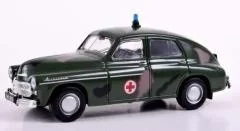 Daffi Kolekcja PRL-u Warszawa M-20 Sanitarka Wojskowa - Samochody i pojazdy dla dzieci - miniaturka - grafika 2