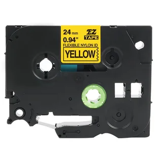 Brother Taśma Do TZe-NFX651 24MM Żółta Nylonowa - Papier do drukarek - miniaturka - grafika 2
