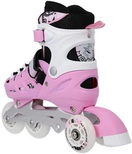 Nils EXTREME NH10905 4w1 ROŻOWE ROZM. M(35-38) ŁYŻWOROLKI Z WYM. PŁOZĄ HOKEJOWĄ EXTREME 16-25-030 - Rolki - miniaturka - grafika 21